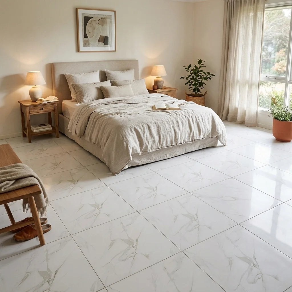 BT737 CALCUTTA GOLD 600X600 POLISHED — bedroom