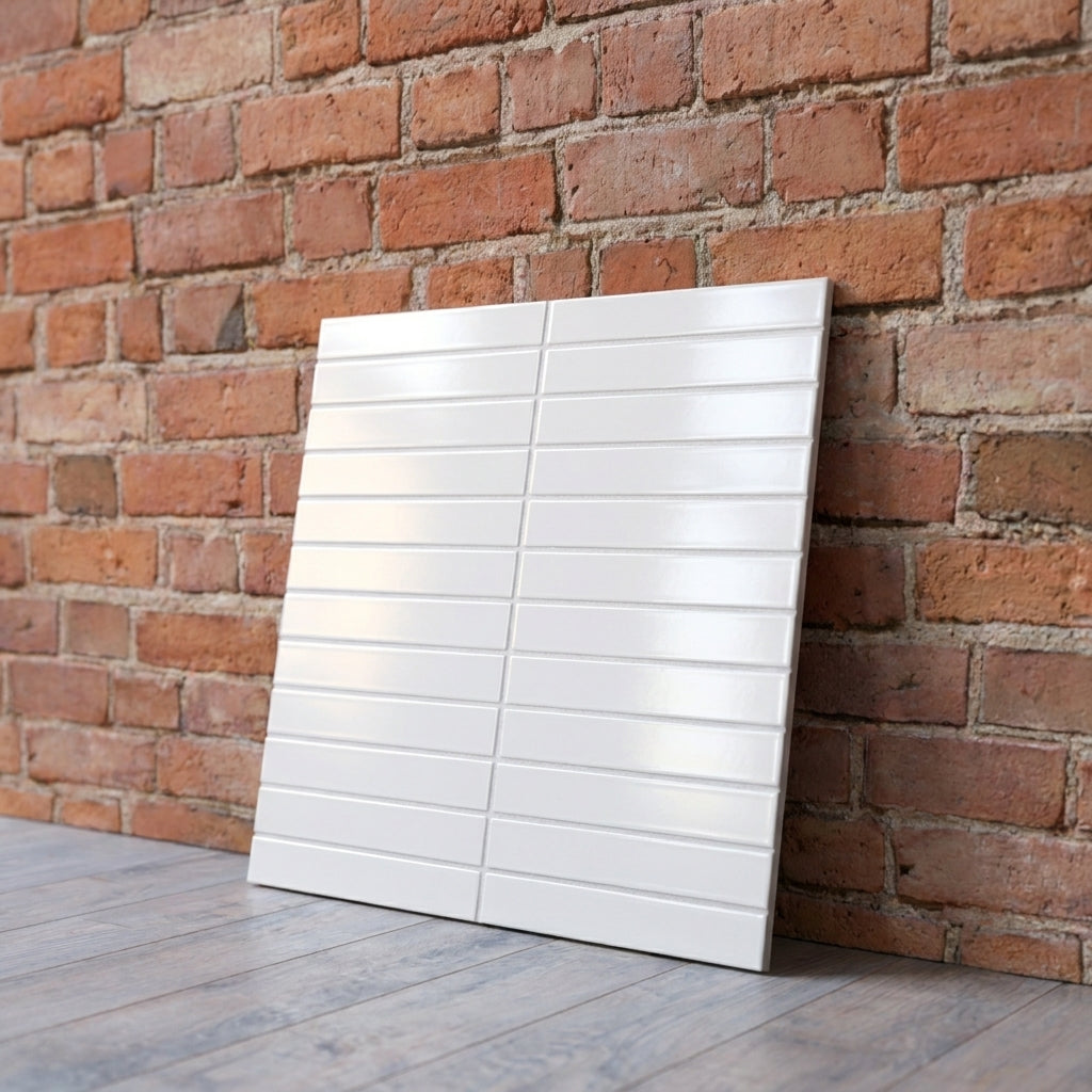 BT3437 Flat white Mosaic GLoss