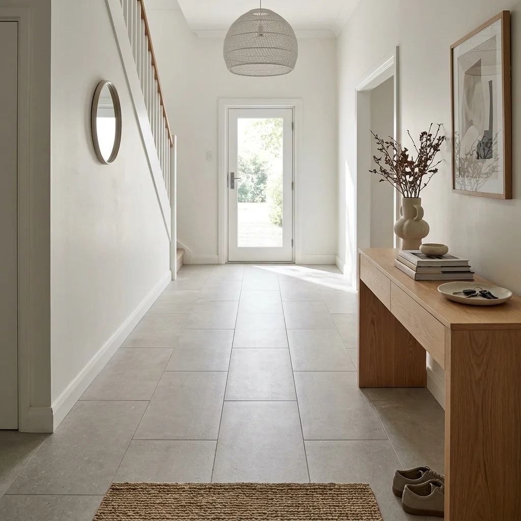 BT431-3 EARTH LIGHT GREY 300X600 MATT — entryway / foyer