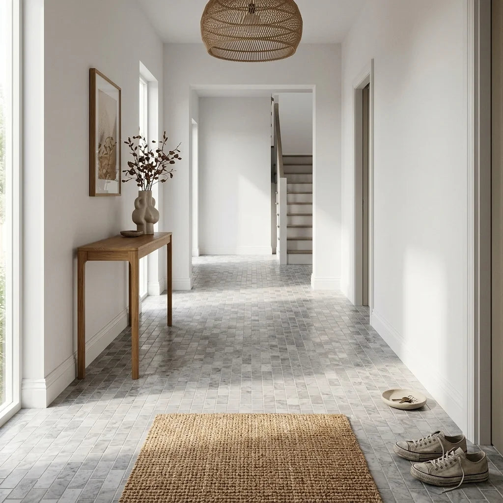 BT3386 ONYX GREY POLISH 200X603 — entryway / foyer