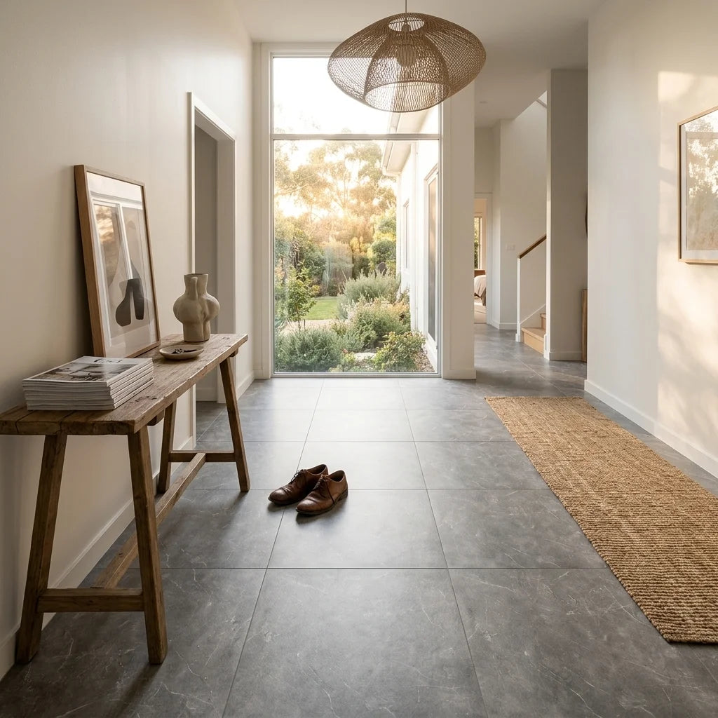BT733 STORM GREY 600X600 POLISHED — entryway / foyer