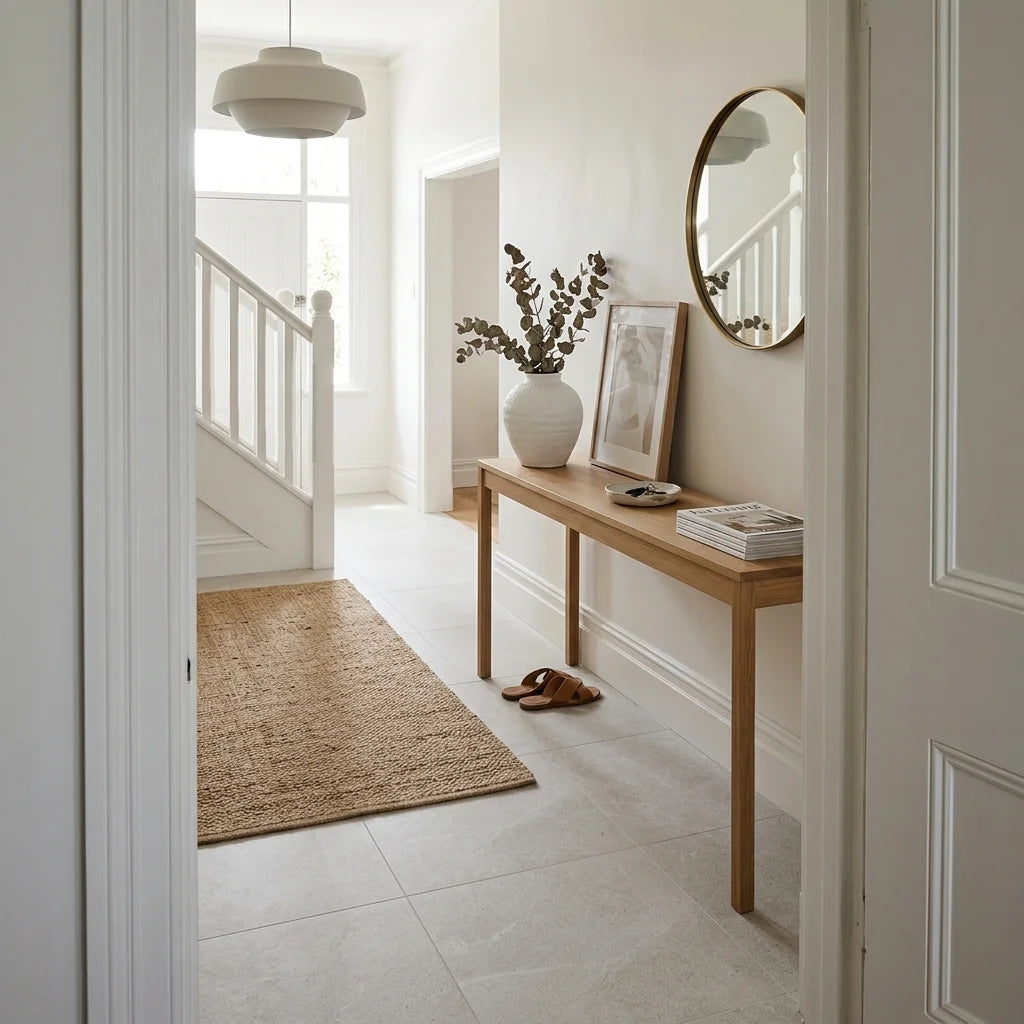 BT3451 MARINO WHITE 6x6 MATT SMOOTHGRIP — entryway / foyer