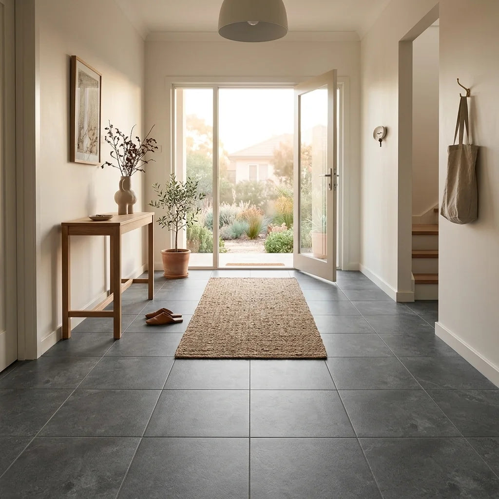 BT1146 SEA DARK GREY 600X600 MATT — entryway / foyer