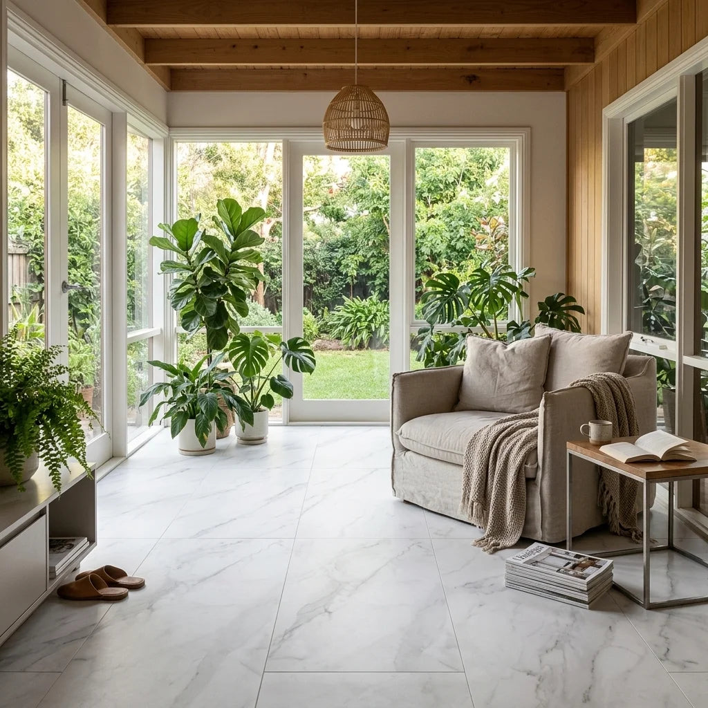 BT3401 PARADISE STONE ARABESTCATO 1200X600 MATT — sunroom / garden room