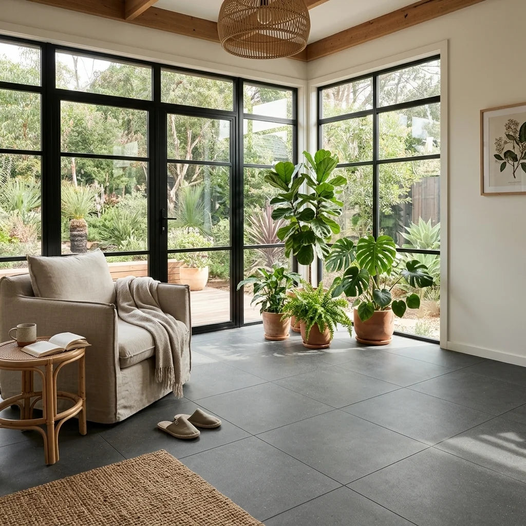 BT3420 UNIVERSAL CHARCOAL 600X600 MATT — sunroom / garden room