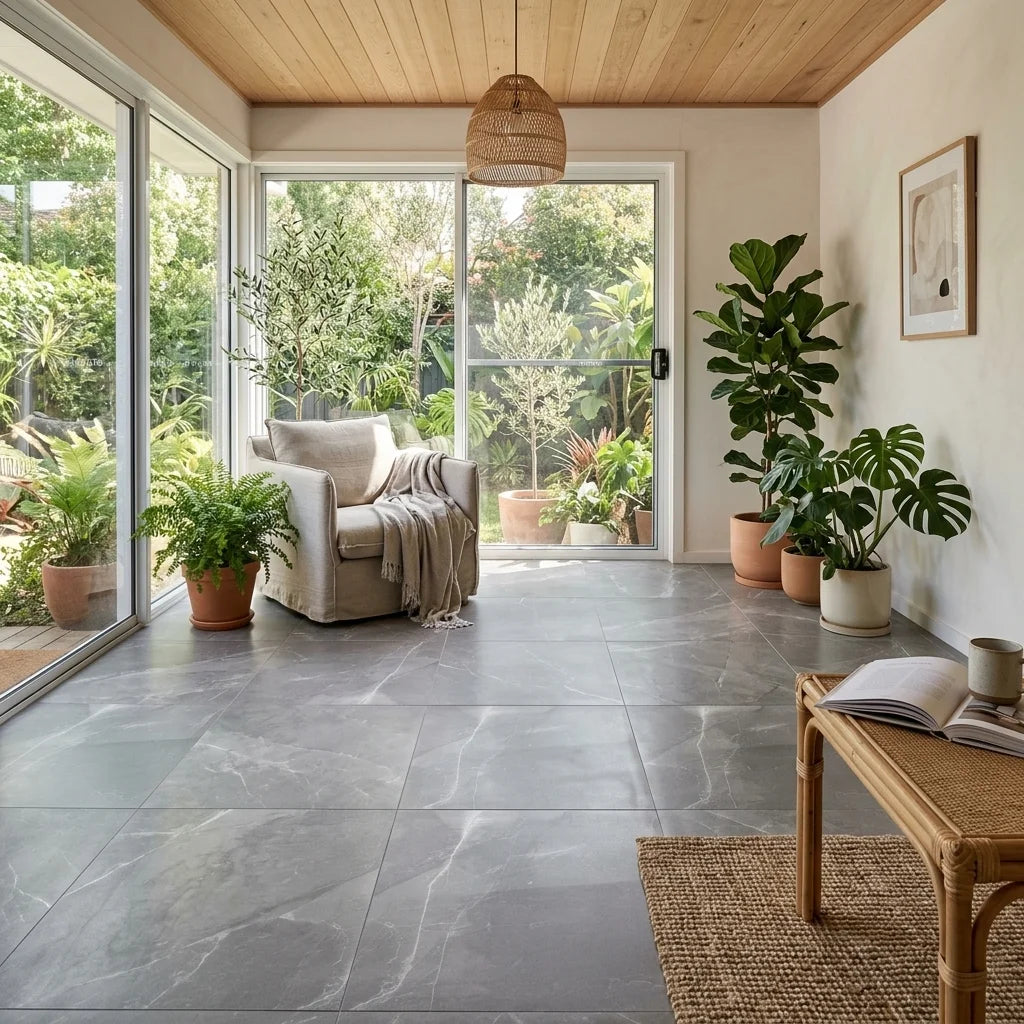 BT162 TIARA GREY 600X600 POLISHED — sunroom / garden room