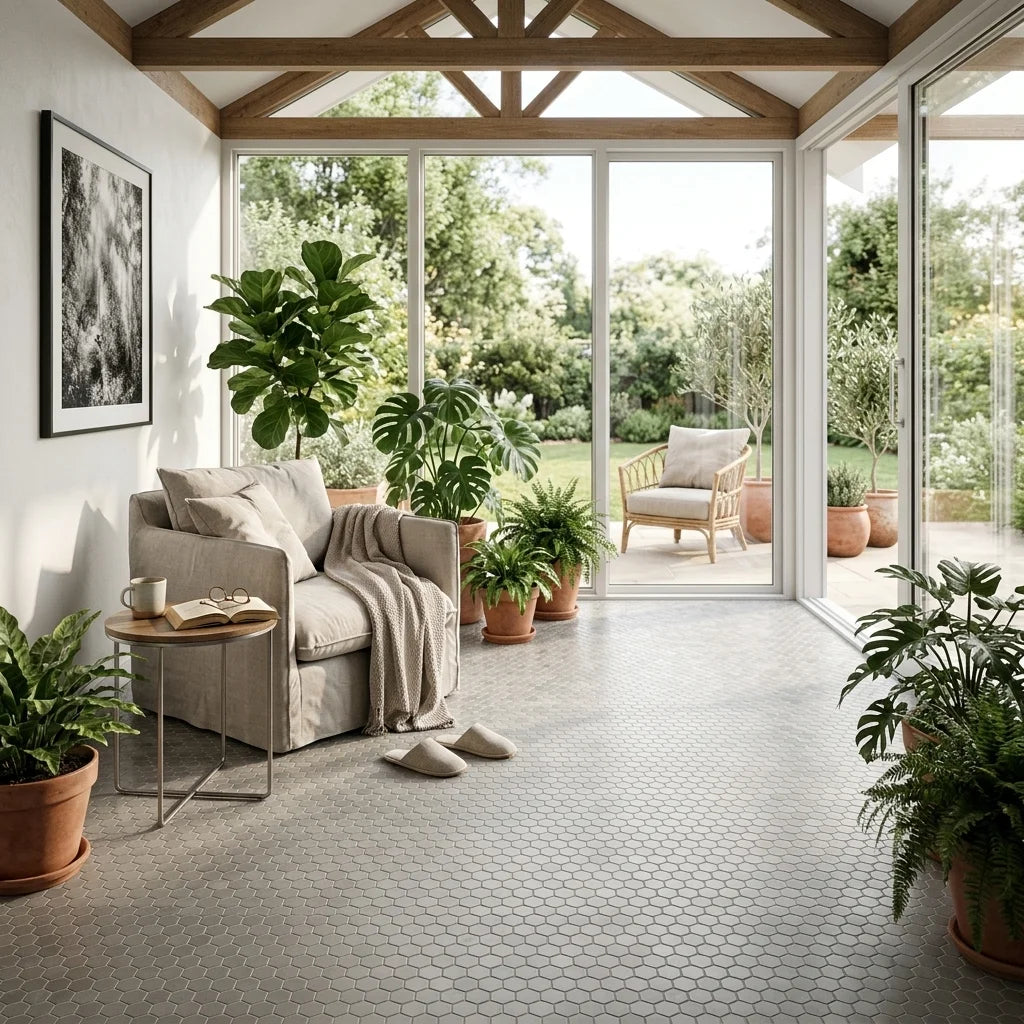 BT675 CLARA GREY MATT — sunroom / garden room