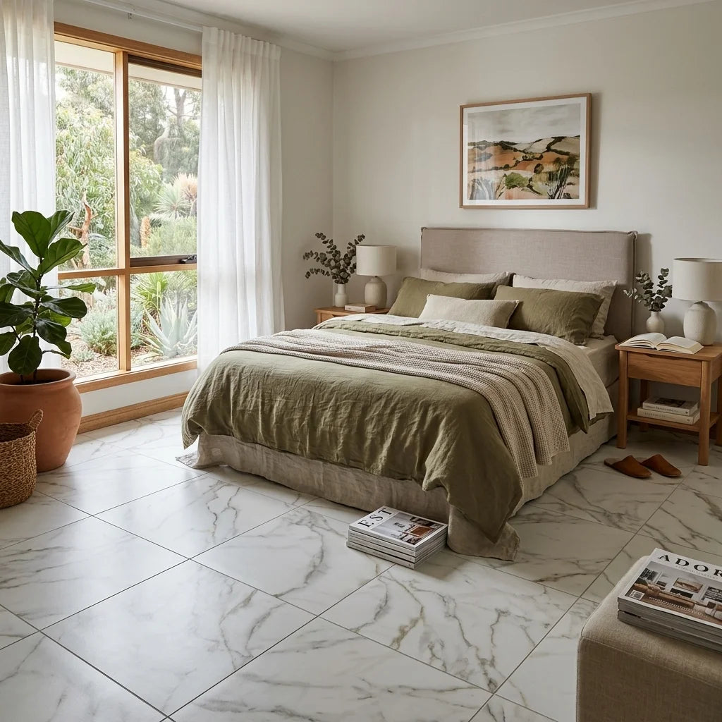 GLOBAL CALCUTTA 600X600 SATIN — bedroom
