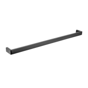 IVANO Series Square Gun Metal Grey Single Towel Rail 800mm