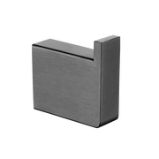 IVANO Series Square Gun Metal Grey Robe Hook