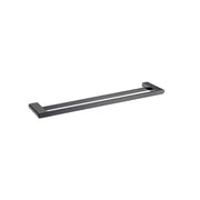 VOG Series Gun Metal Grey Double Towel Rail 800mm