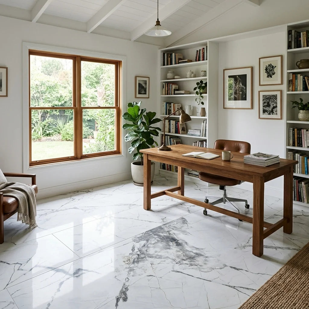 BN7037 PIETRA NOIR GLOSS 600X1200 — study / home office