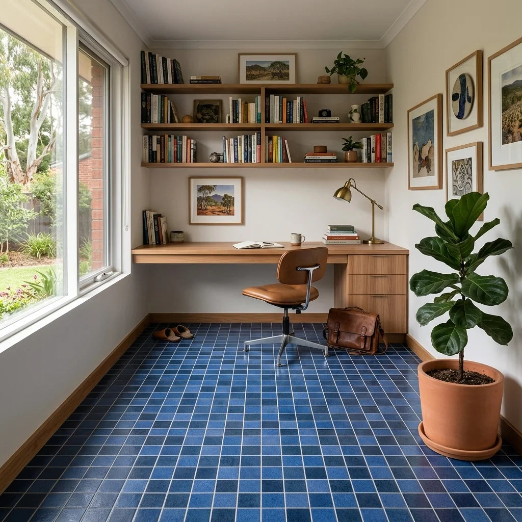 BHCS73 2.5X2.5 KOI SPIRIT DARK BLUE MIX — study / home office