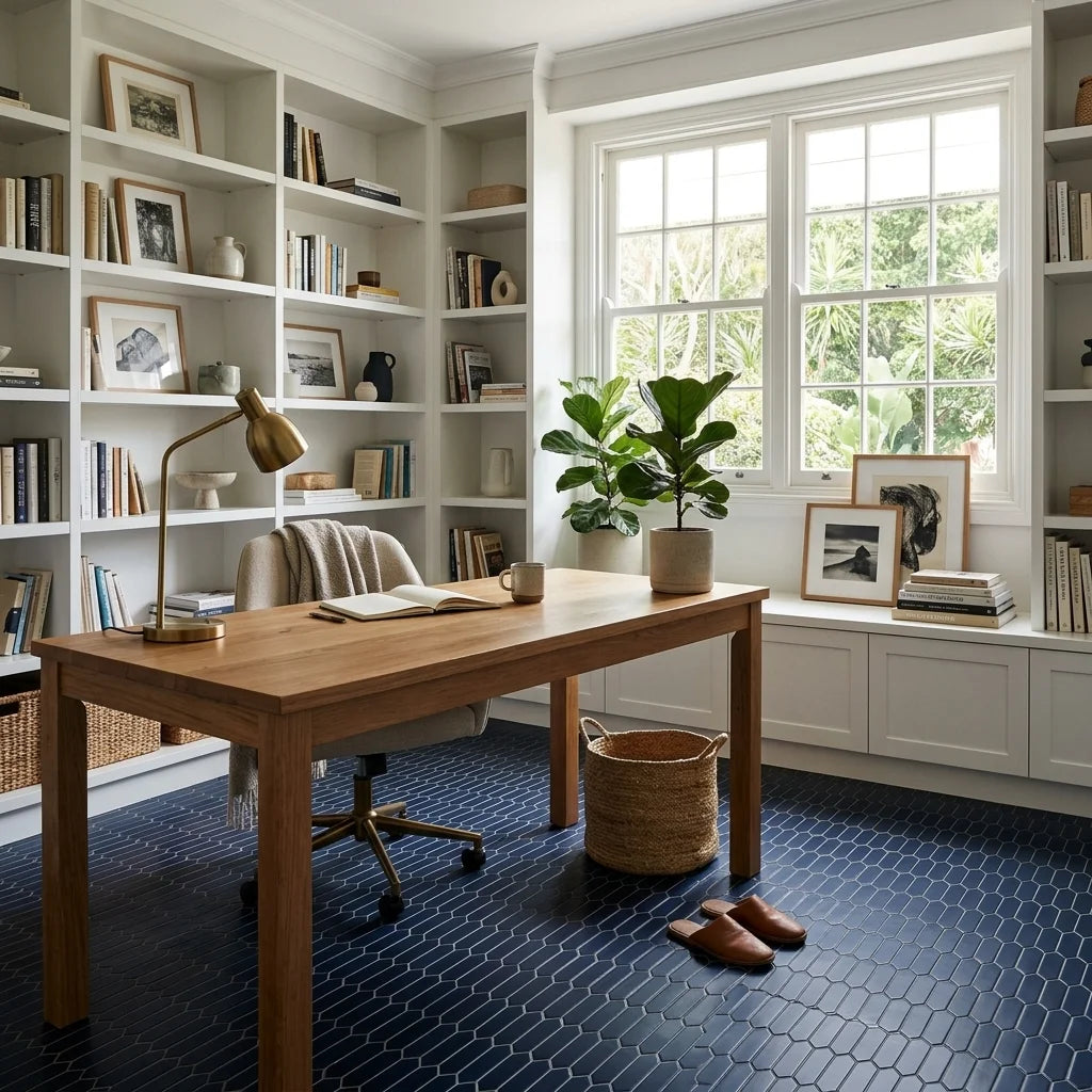 BT659 CLARA NAVY MATT — study / home office