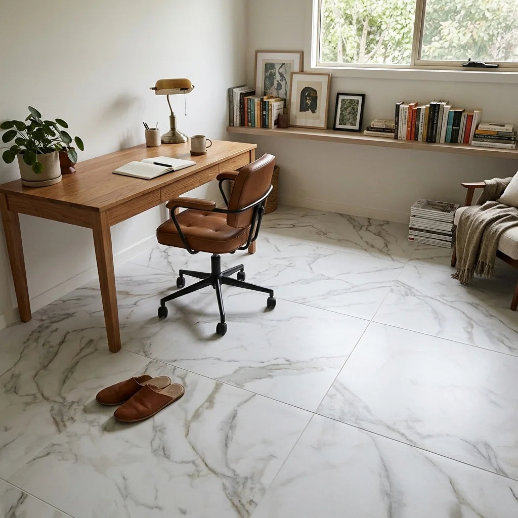 GLOBAL CALCUTTA 600X600 SATIN — study / home office