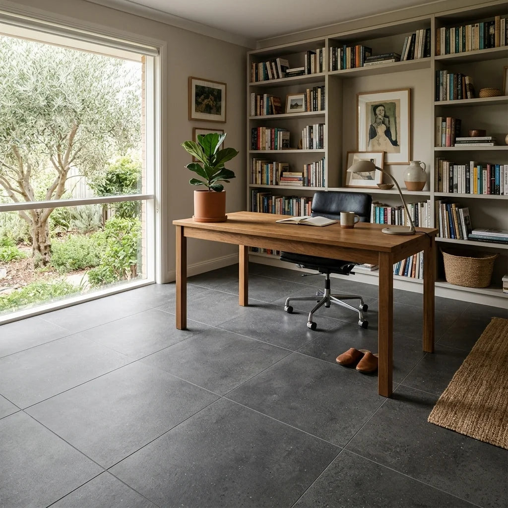 BT4028 Emporium Dark Grey 600X600 MATT — study / home office