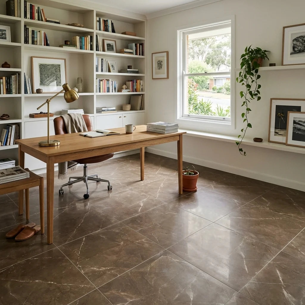 BT1115 ARMANI BRONZE 600X600 POLISHED — study / home office