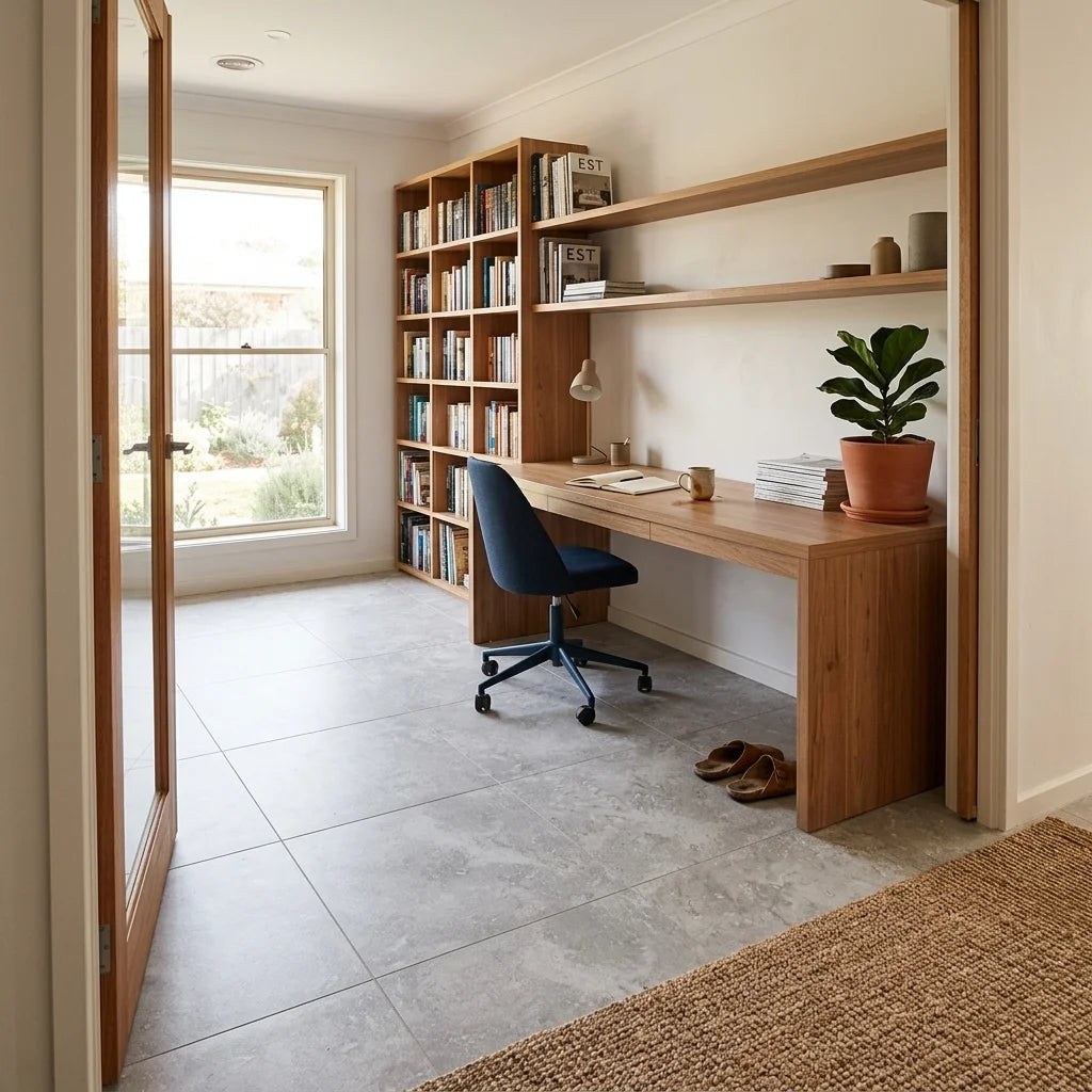 BT3405 TIMELESS SILVER 600X600 MATT — study / home office