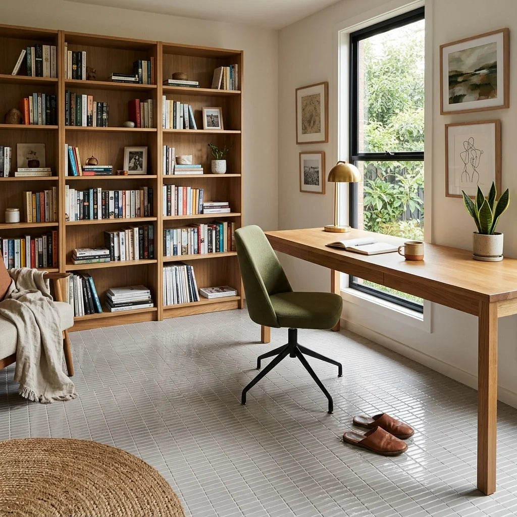 BT674 CLARA GREY GLOSS — study / home office