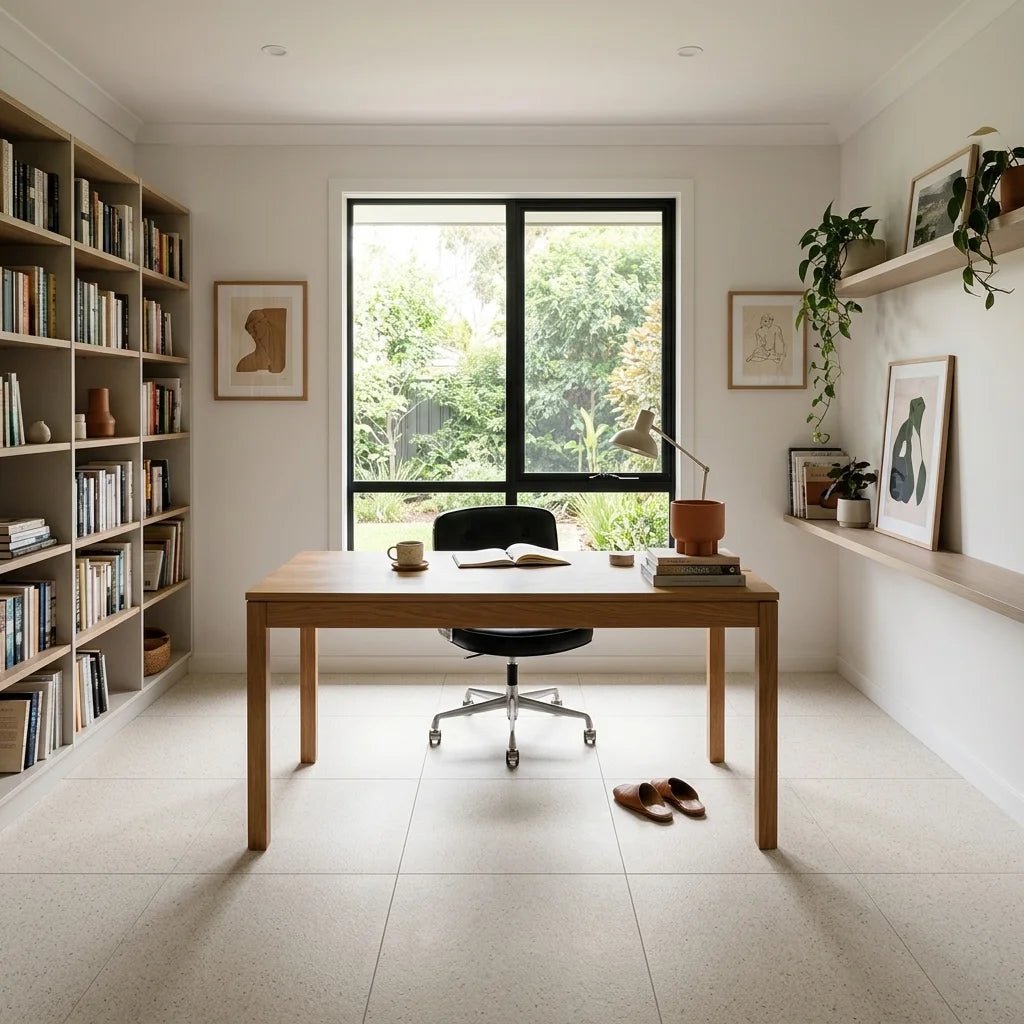 BT1164 SAPPHIRE WHITE 600X600 MATT — study / home office