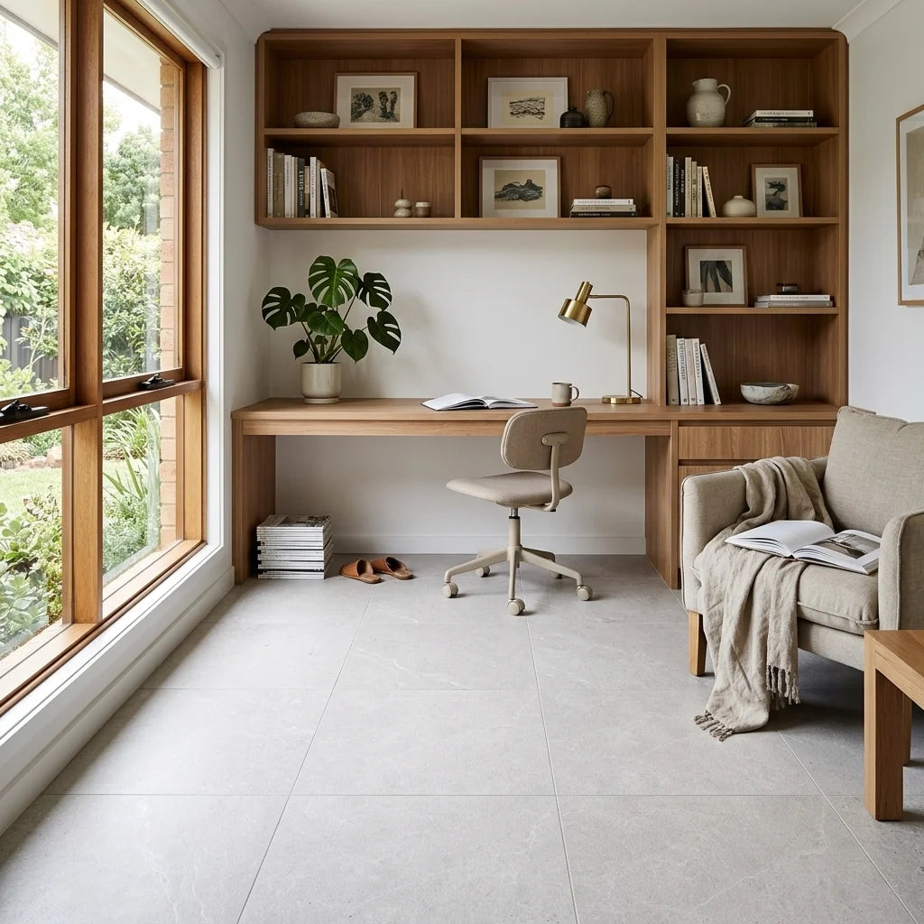 BHCV92 BERLINE BONE 600X600 LAPPATO — study / home office