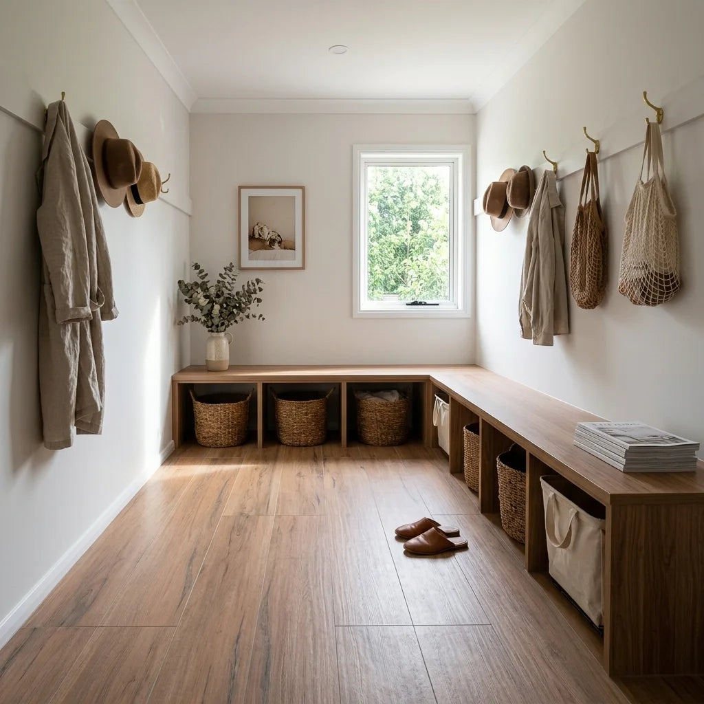 NHL201209 1200X200 MATT — mudroom / laundry