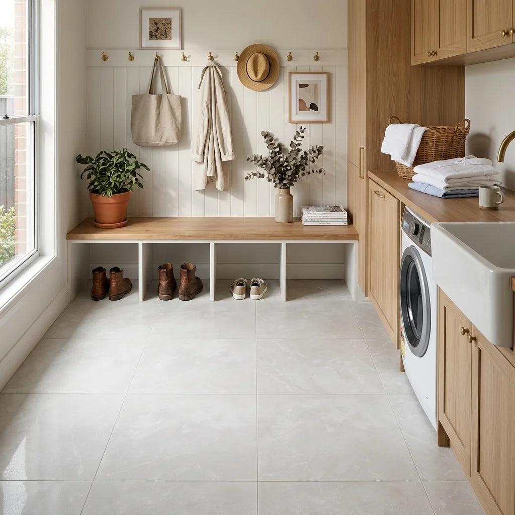 BT1173 GUCCI BONE 600X600 MATT — mudroom / laundry