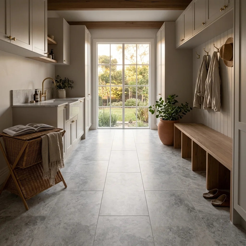 BT4037 PARADISE TUNDRA GREY 600X1200MM LAPPATTO — mudroom / laundry