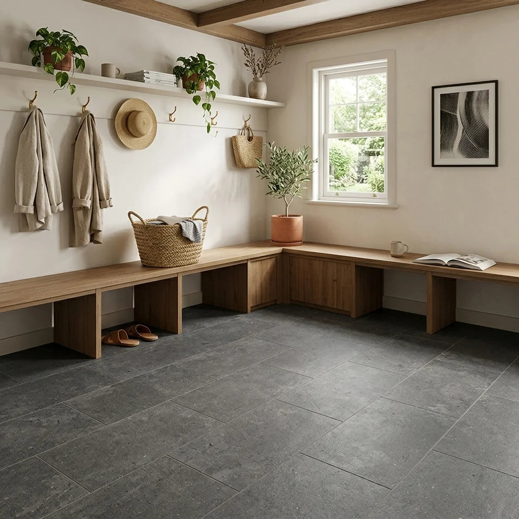 BT550-3 NORA ANTRACITA 300X600 MATT — mudroom / laundry