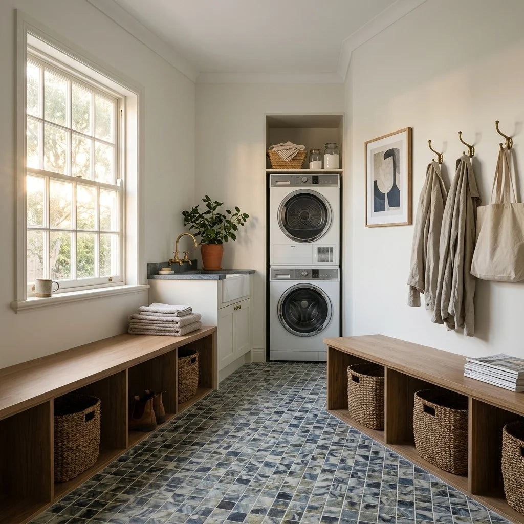 BHCS67 2.5X2.5 FIJI — mudroom / laundry