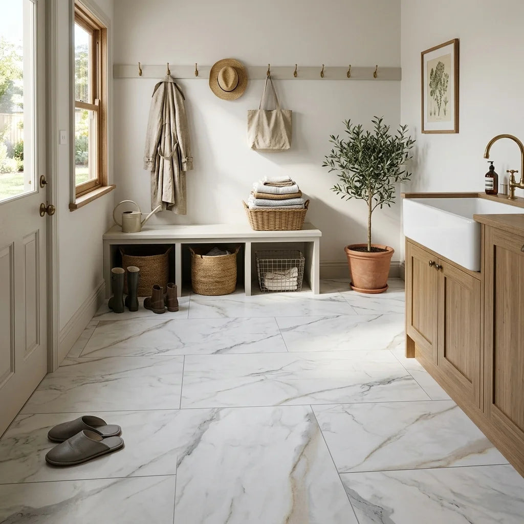 BT4041 PARADISE STONE CALCUTTA 1200X600 MATT — mudroom / laundry