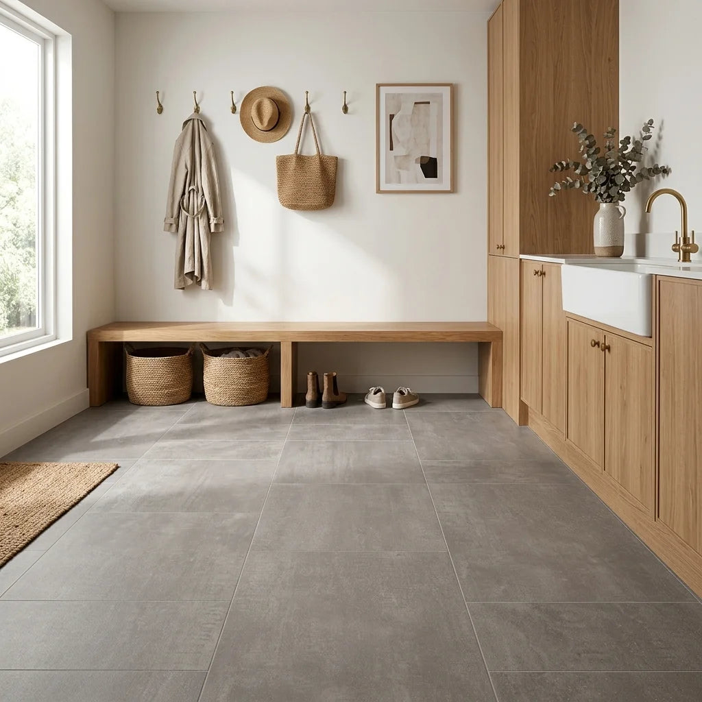 BT1005 GRANITE L GREY 750X1500 MATT — mudroom / laundry
