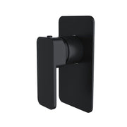 IVANO Series Solid Brass Black Shower/Bath Wall Mixer