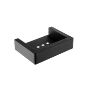 IVANO Series Square Black Soap Dish Holder
