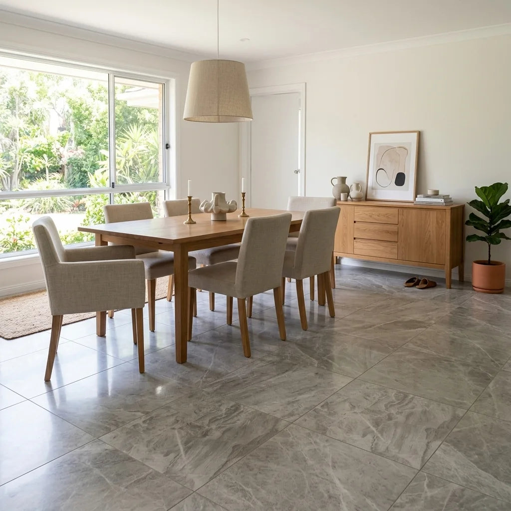 BT752 THUNDER GREY 600X600 POLISHED — dining room