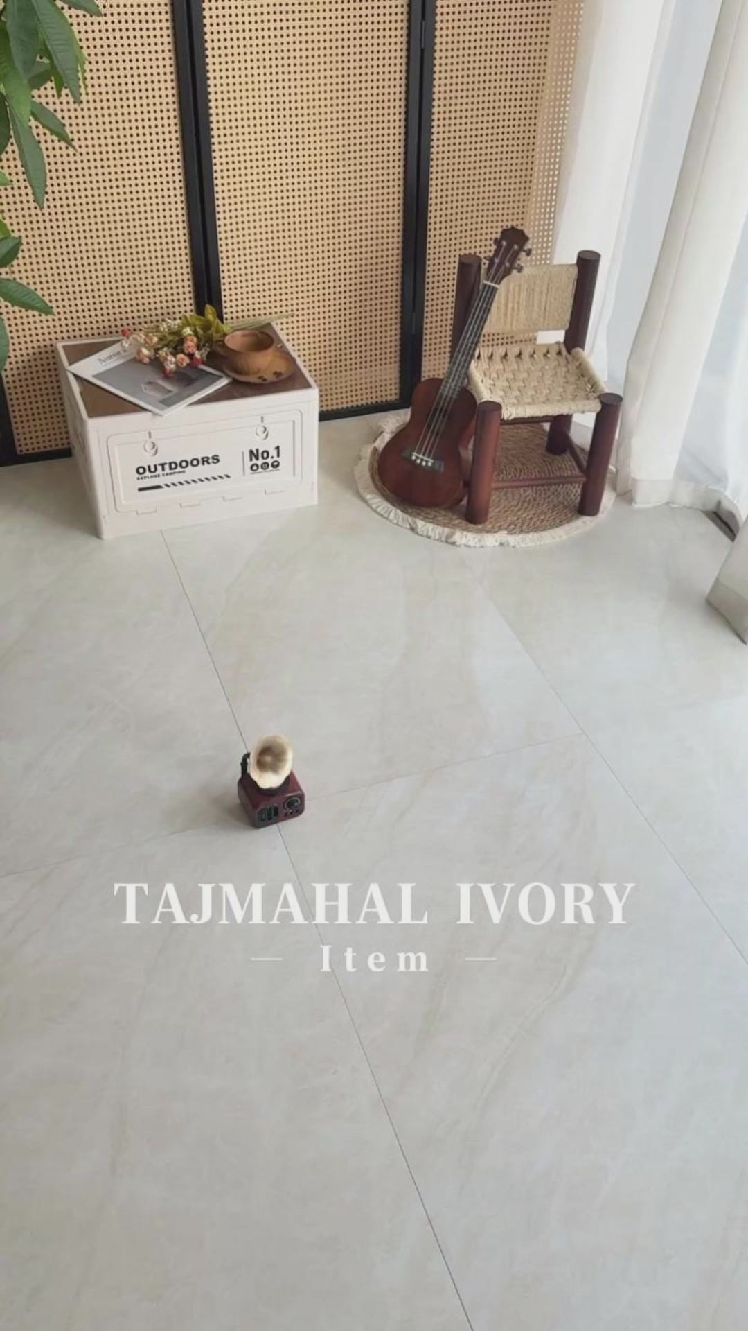 Load video: BH366 Taj Mahal Ivory Stone Touch 600x1200
