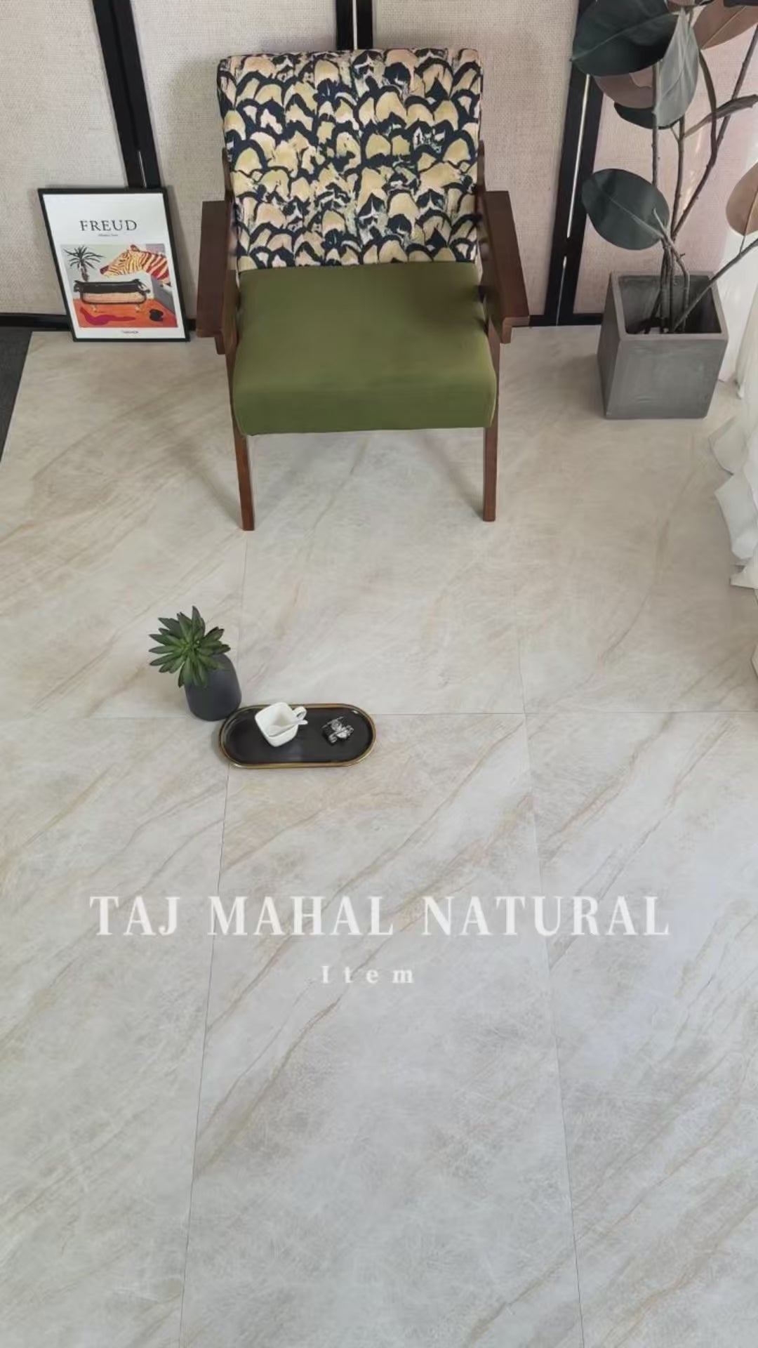 Load video: BH337 Taj Mahal Natural Soft Matt 600 x 1200
