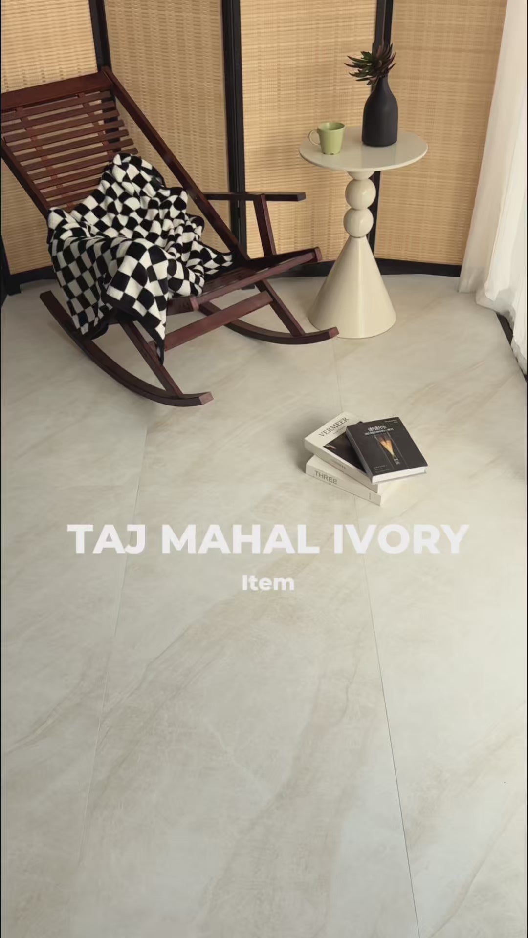 Load video: BH346Taj Mahal Ivory Soft Matt 600 x 1200