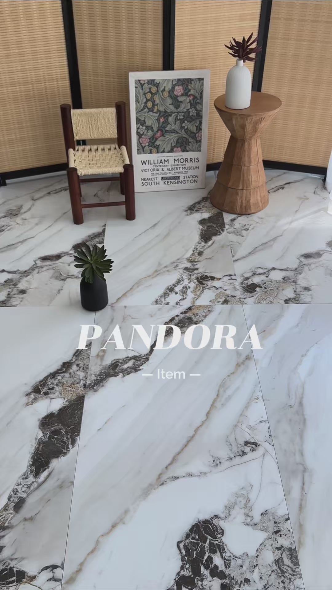 Load video: BH368 Pandora White 600x1200 Soft Matt