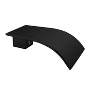 Norico Esperia Matte Black Square Bath Spout