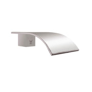Norico Esperia Brushed Nickel Square Bath Spout