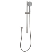 Norico Pentro Brushed Nickel Round Handheld Shower Rail Set