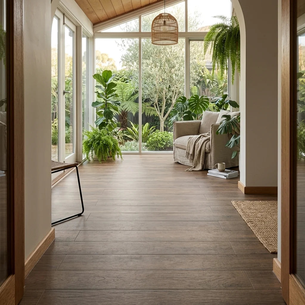 BT3393 CELIO MAROON 1200X200 MATT — garden room / sunroom