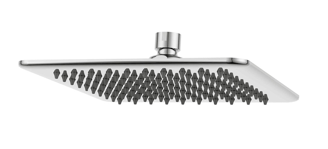 TE141 - SQ Shower Head, 6mm Thick, Laser Welded   (400x400mm)