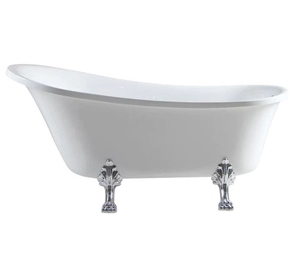 TE639 - Clawfoot Freestanding Bathtub 1550x700x800mm