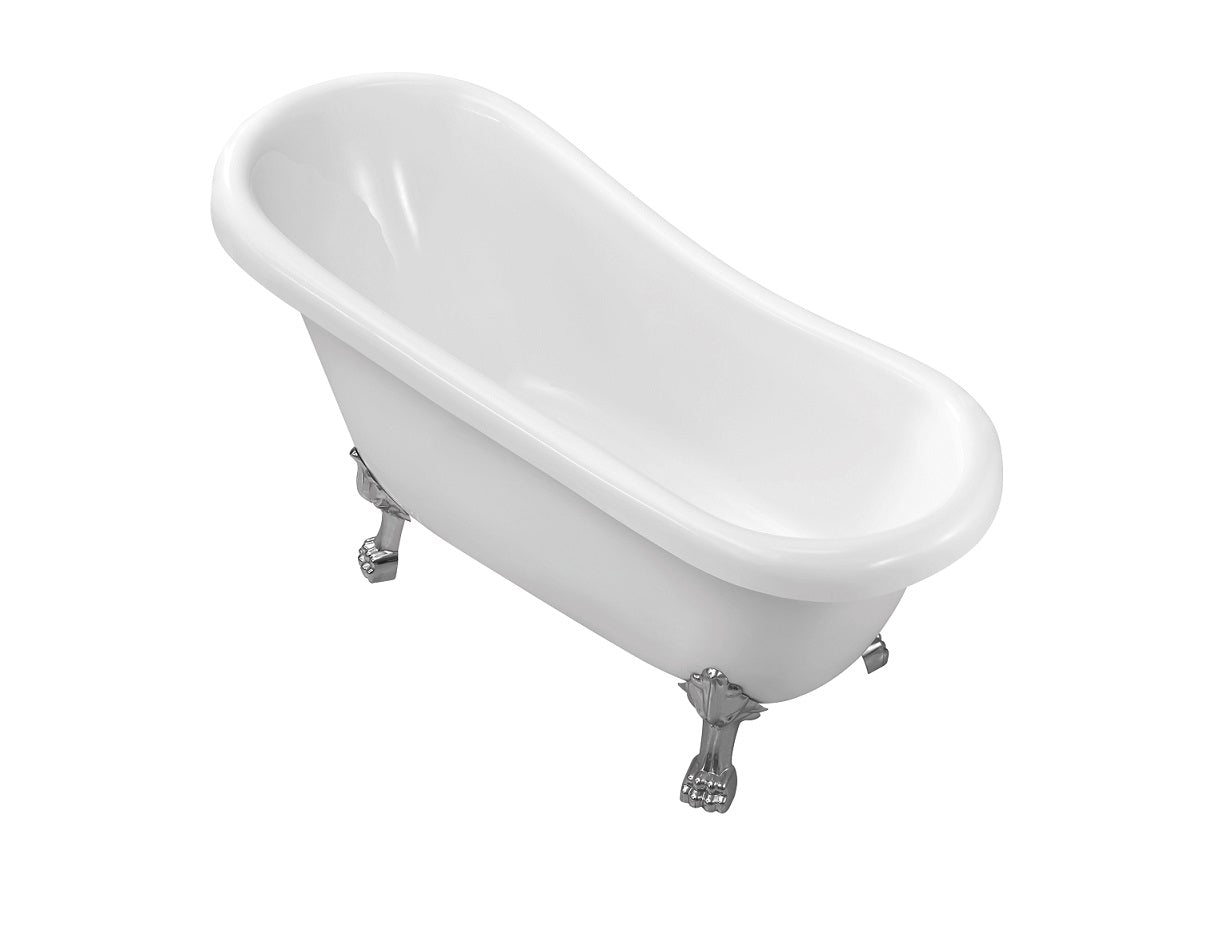 TE639 - Clawfoot Freestanding Bathtub 1550x700x800mm