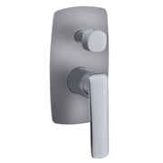 Norico Bellino Brushed Nickle Wall Mixer Diverter