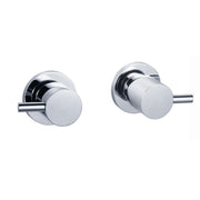 Norico Pentro Chrome Round Shower Taps Set